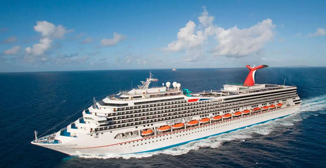 carnival valor cruise now